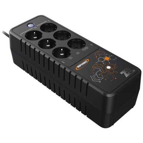 UPS ad Alta Frequenza 1000 VA 6 Prese SCHUKO ICUZ21000 - Foto 2