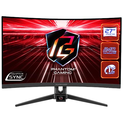Monitor 27 LED VA Curvo Gaming PG27F15RS1A Full HD 1920 x 1080 Pixel Tempo di Risposta 1 ms Frequenza di Aggiornamento 240 (Hz) - Foto 1