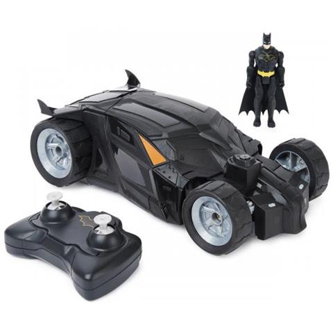 Batmobile Rc 1-20 + Action Figure 10 Cm - Foto 1