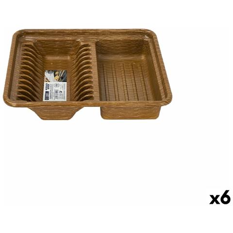 Scolapiatti Da Lavandino Quttin 30,5 X 40 Cm (6 Unità) - Foto 1