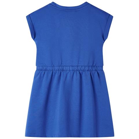 Abito Per Bambini Con Coulisse Blu Cobalto 92 - Foto 2