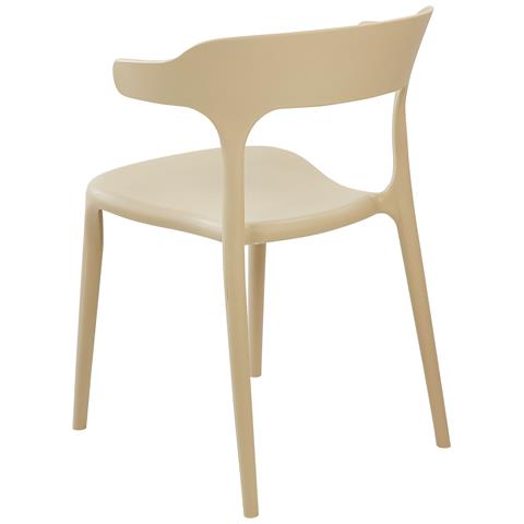 Set Di 4 Sedie Beige Gubbio - Foto 7