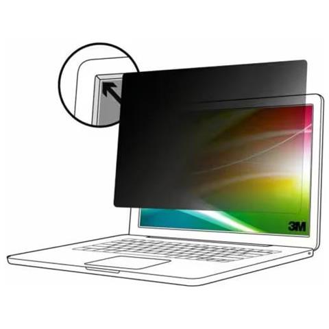 Bp140w1e Schermo Anti-riflesso Filtro Per La Privacy Senza Bordi Per Display 35,6 Cm (14"") - Foto 1