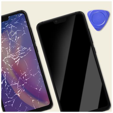 Schermo Mi 8 Lite Lcd + Vetro Touchscreen + Frame Originale, Grigio - Foto 4