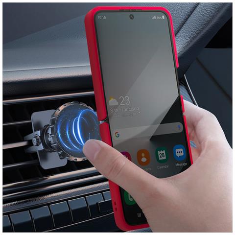 Cover Per Samsung Galaxy Z Flip6 Anello Magnetico Supporto Video - Foto 2