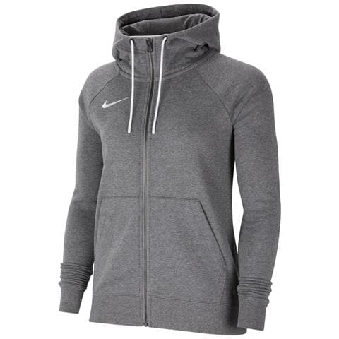 Felpa Con Cappuccio Full Zip Cw6955-071 Donna Taglia Xl Colore Grigio - Foto 1