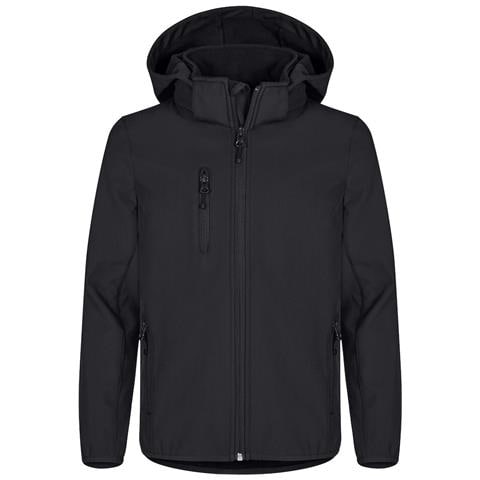 Classic Softshell Jacket Junior Nero 130/140 - Foto 1