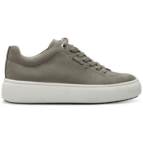 Leisure Trainers Sage Sneakers Pelle Scarpe Donna Verde Eu 37, 1-23736-42 771 - Foto 2