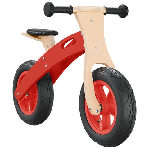 Bicicletta Senza Pedali per Bambini con Pneumatici Aria Rossa - Foto 1