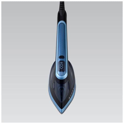 Mr-315c Stiratrice A Vapore Vapore Per Indumenti Portatile 0,18 L 1800 W Nero, Blu - Foto 2