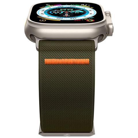 Cinturino In Tessuto Elasticizzato Fit Ultra Lite Verde Militare - Foto 4