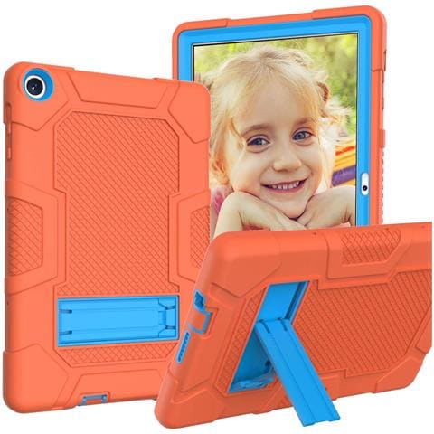 Cover Protettiva Per Samsung Galaxy Tab A 10.1"" (t515/t510) Con Supporto Arancione, Elegante E Funzionale! - Foto 1