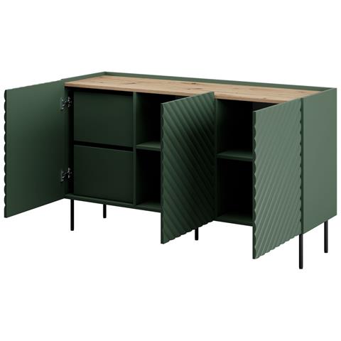 3D2SZ ONDA cassettiera 150x45xH85 verde - Foto 4