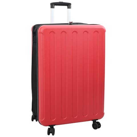 Valigia Pieghevole Rigida 28'' Rossa 50x30x76 cm ABS - Foto 1