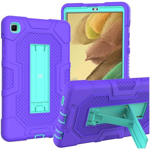Custodia Per Samsung Galaxy Tab A7 Lite Resistente Con Supporto Viola - Foto 2