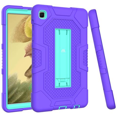 Custodia Per Samsung Galaxy Tab A7 Lite Resistente Con Supporto Viola - Foto 1