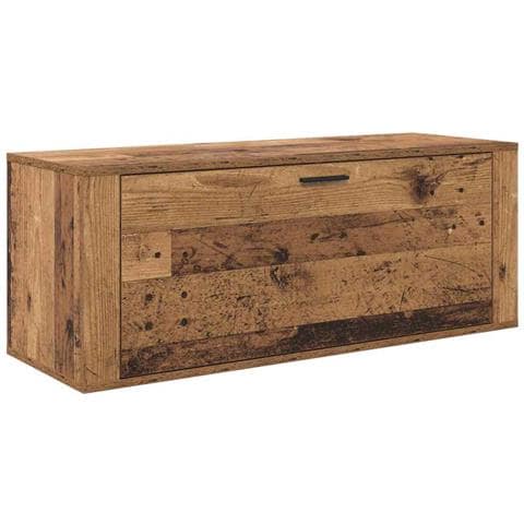 Mobile per scarpe con porta Legno vecchio 100 x 35 x 38 cm - Foto 1