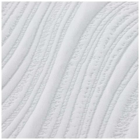 Materasso Bianco e Grigio 90 x 190 cm Schiuma - Foto 9