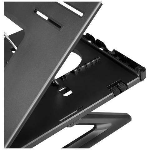 AA0133 supporto per laptop Supporto per computer portatile Nero 40,6 cm (16") - Foto 2