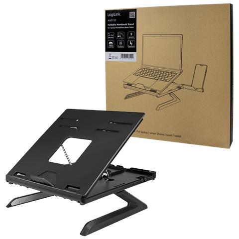 AA0133 supporto per laptop Supporto per computer portatile Nero 40,6 cm (16") - Foto 10