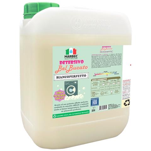 Detersivo Belbucato Biancoperfetto 5lt - Foto 1