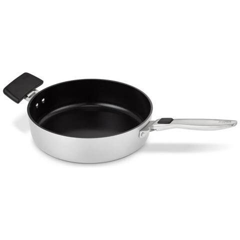 Padella Per Saltare In Acciaio Inox Da 28 Cm - 101219 - Foto 4