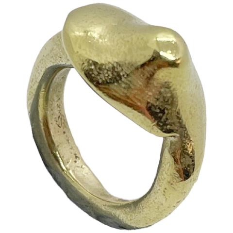 Anello Lecca-lecca Placcato Oro - Foto 1