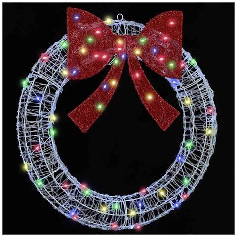 Ghirlanda con 60 LED Multicolore 75 cm Acrilico - Foto 2