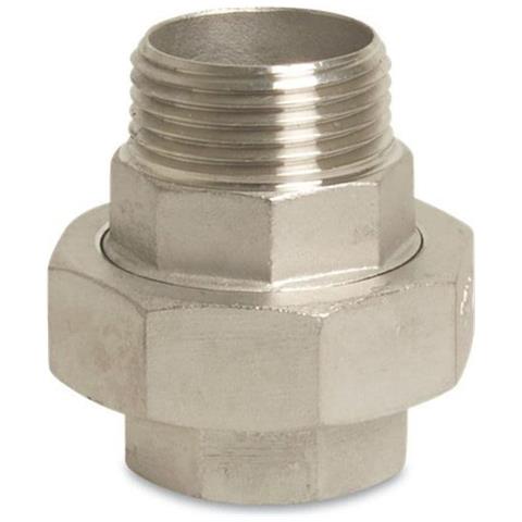 Raccordo Filettato Acciaio Inox 3/8 Conico - Foto 1