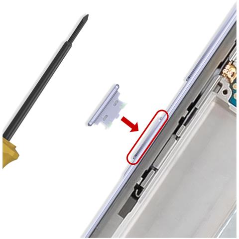 Pulsante Di Accensione Originale Per Galaxy A36 Marcia E Arresto, Lavanda - Foto 2