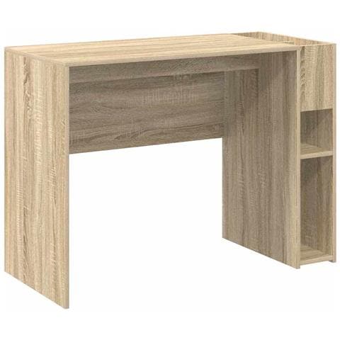 Scrivania Rovere Sonoma 109 x 50 x 78 cm Legno multistrato - Foto 1