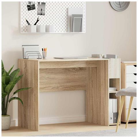 Scrivania Rovere Sonoma 109 x 50 x 78 cm Legno multistrato - Foto 2