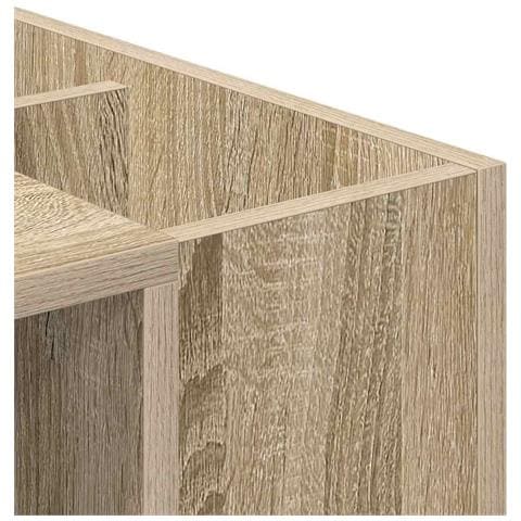 Scrivania Rovere Sonoma 109 x 50 x 78 cm Legno multistrato - Foto 9