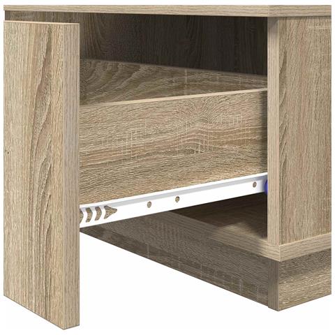 Tavolino da salotto con cassetto Rovere Sonoma 95 x 55 x 31 cm - Foto 9