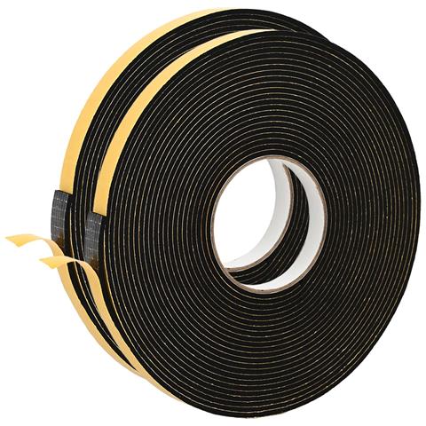 Nastro adesivo in schiuma 2 pcs Nero 20mm x 10m Schiuma CR - Foto 1