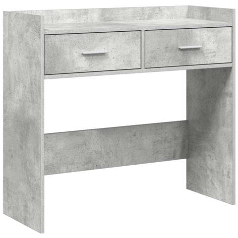 Tavolo consolle Grigio Cemento 90 x 35 x 80 cm - Foto 1