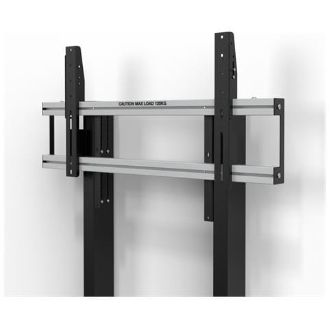 Wand- /Bodenhalterung für Displays - 120kg 800x400 2,49 m (98") Da pavimento a parete Nero - Foto 3