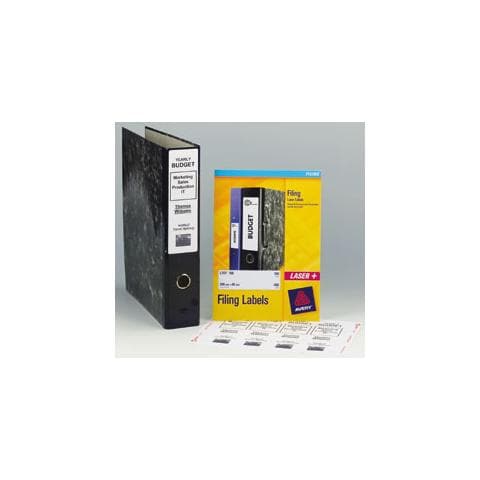 Etichette per Raccoglitori 200 x 60 mm Confezione 25 pezzi - Foto 1