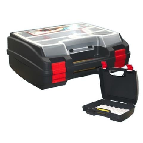 Valigetta porta trapano in plastica antiurto con organizer porta miniature - Foto 1