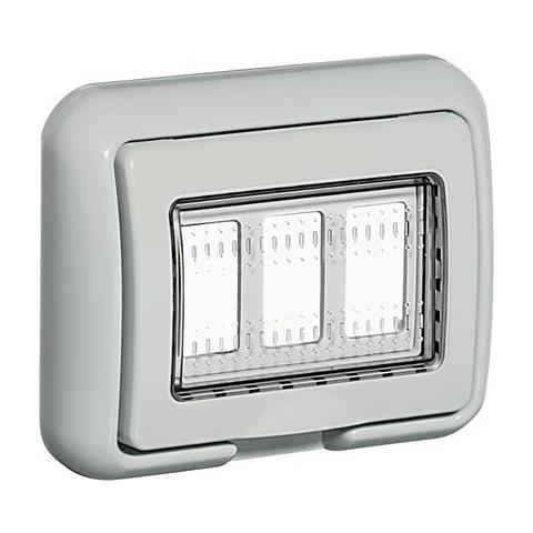 Idrobox Magic-Matix - Coperchio Ip55 3 Posti - Foto 3