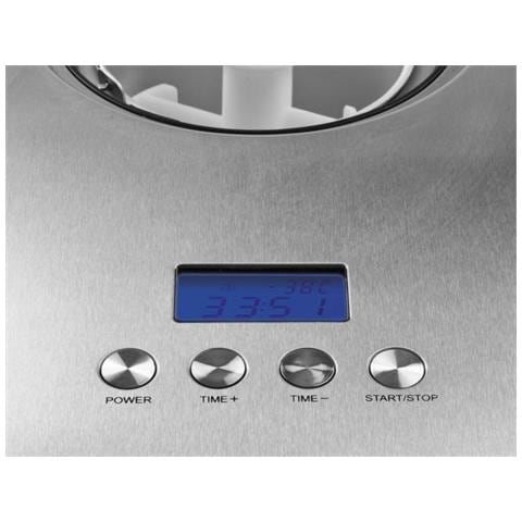 G20035 Cremosa Gelatiera Capacità 1.5 Litri Potenza 150 Watt Colore Silver - Foto 2