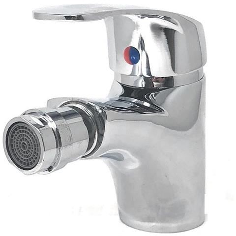 Miscelatore Bidet Rubinetto In Ottone Con Flessibili Per Montaggio Bagno - Foto 3