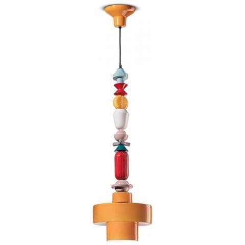 Lampada A Sospensione Decò H91 C2532-gia Colore Giallo - Foto 1