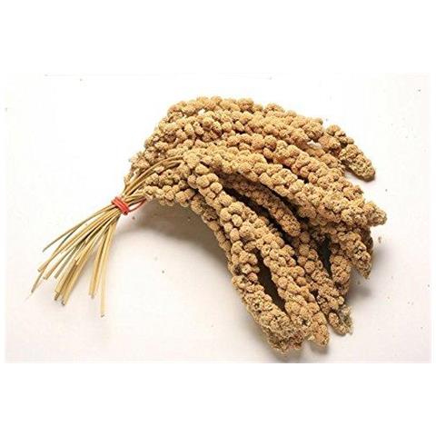 1kg Premium Millet Spray Appendibile Gabbia Di Uccello Trattare Budgie Canaries Cockatiels Pesare Bag - Foto 1