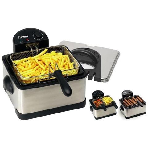 Friggitrice 8712184020027 Capacità 4.5 Litri 2000 Watt Colore Inox - Foto 3