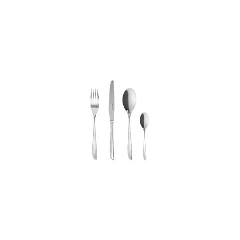 Set Posate Leaf Sambonet, In Acciaio Inox, 24 Pezzi Argento - Foto 3