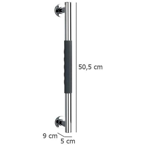 Binario Di Sicurezza Secura In Acciaio Inox, 50,5 Cm, - Foto 3