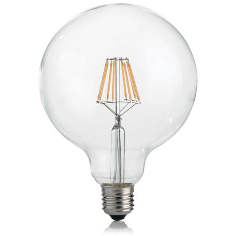 Lampadina E27 Globo D125 08w 3000k Cri80 Trasp - 101347 - Foto 2