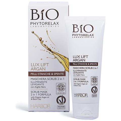 Maschera scrub 2 in 1 illuminante levigante lux lift argan 75 ml - Foto 1