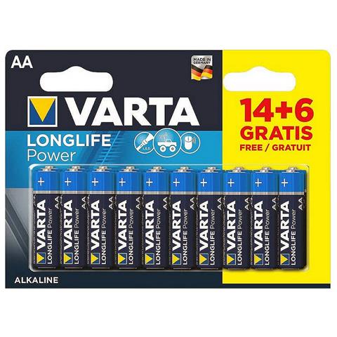 Batterie Longlife Power (20 Pezzi) - Foto 1